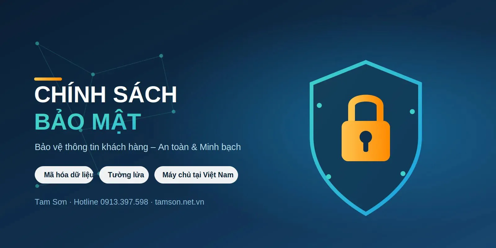 Thumbnail Chính sách bảo mật